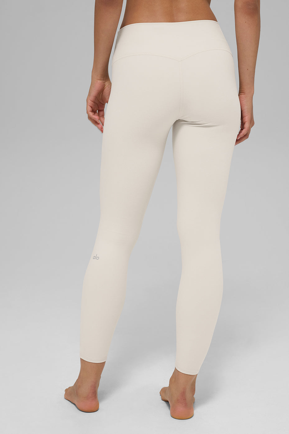 Alosoft High-Waist 7/8 Highlight Legging - Bone image 3