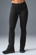 Airbrush High-Waist Bootcut Legging - Black image 1