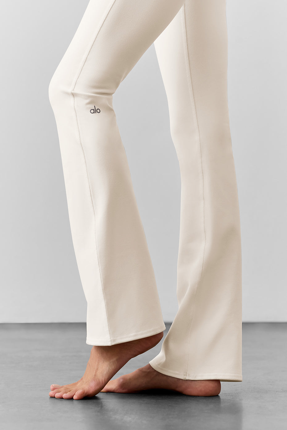 Airbrush High-Waist Bootcut Legging - Ivory image 5