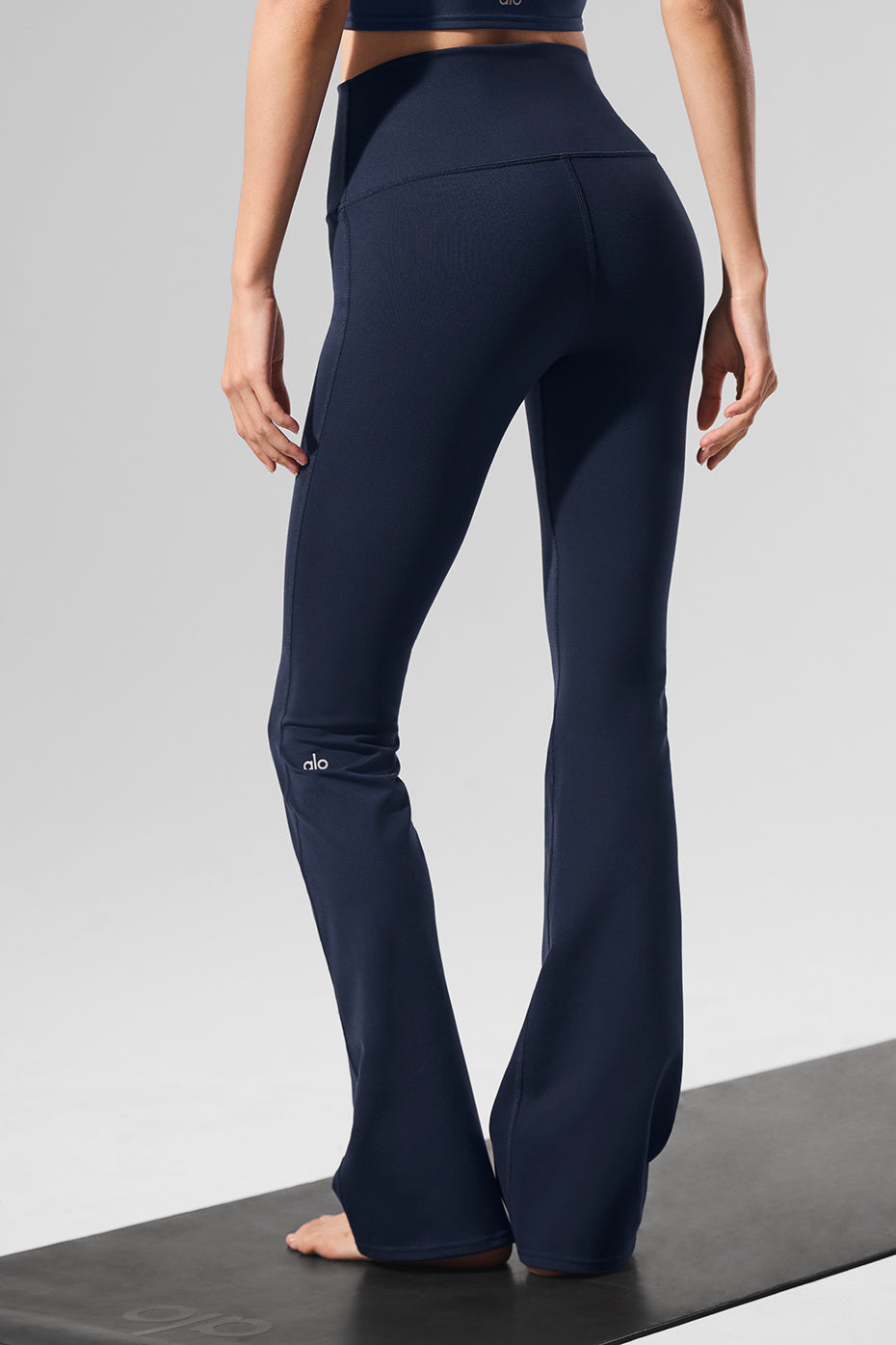 Airbrush High-Waist Bootcut Legging - Navy image 2