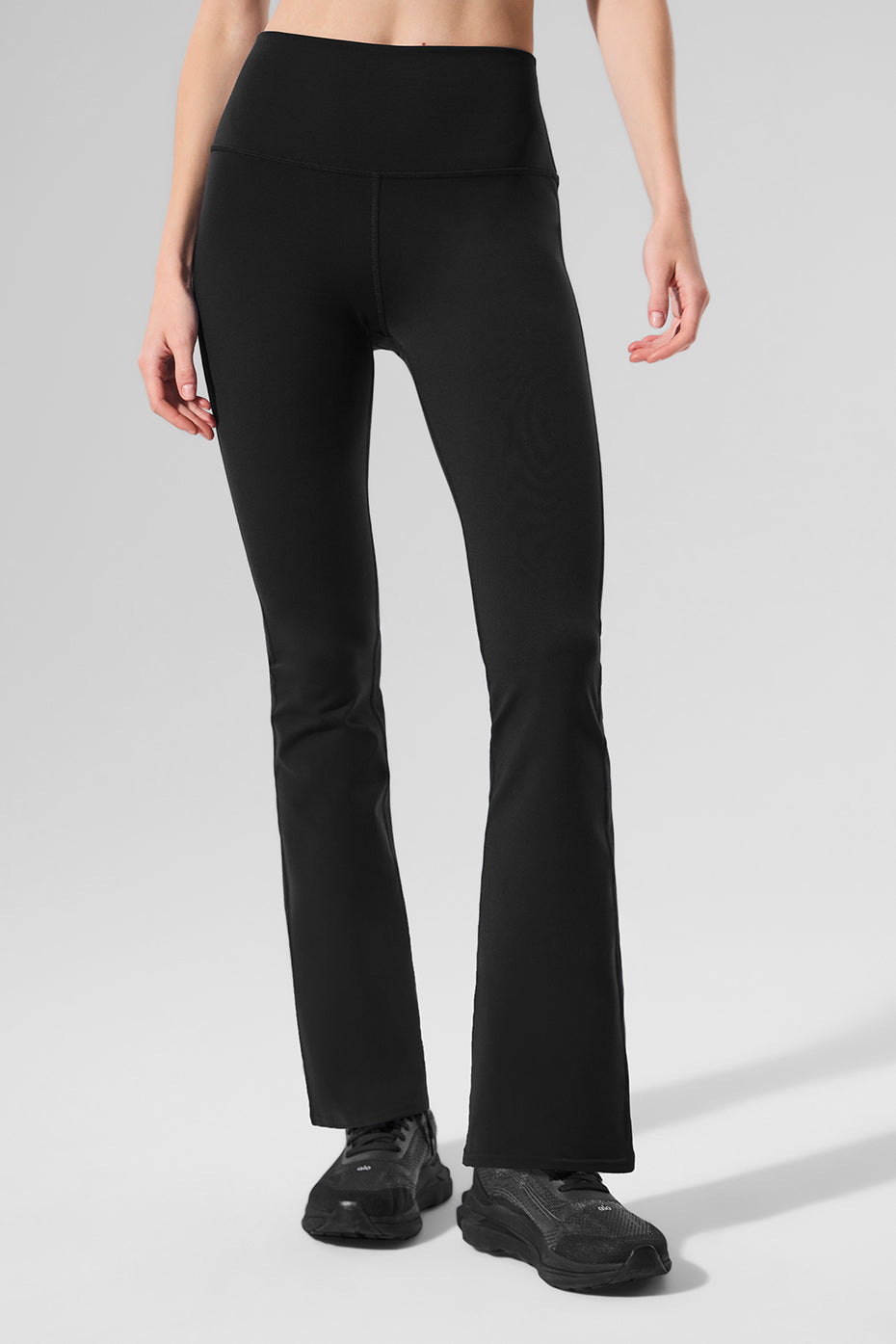 Airbrush High-Waist 7/8 Bootcut Legging - Black image 3