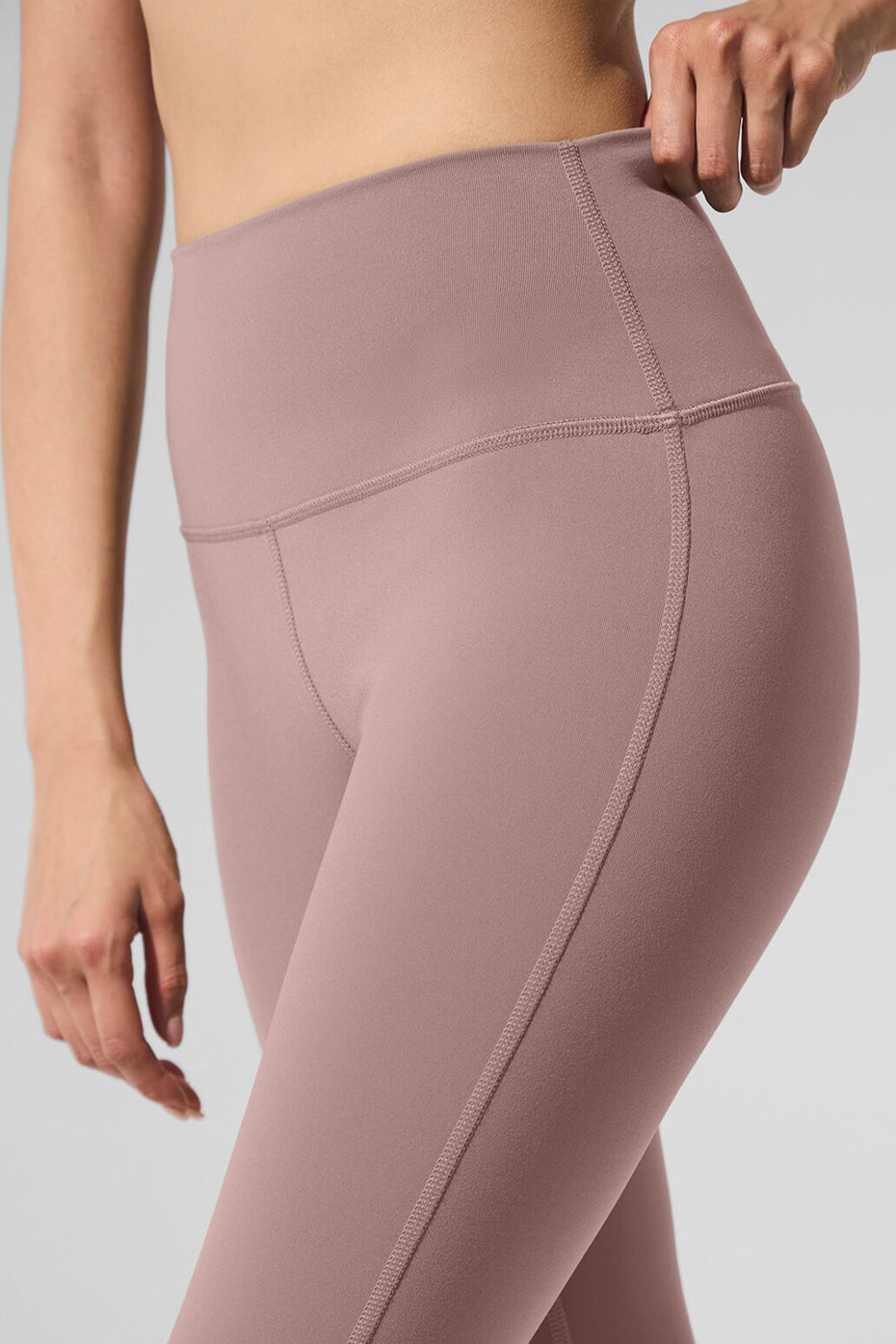 Airbrush High-Waist Bootcut Legging - Taupe image 3
