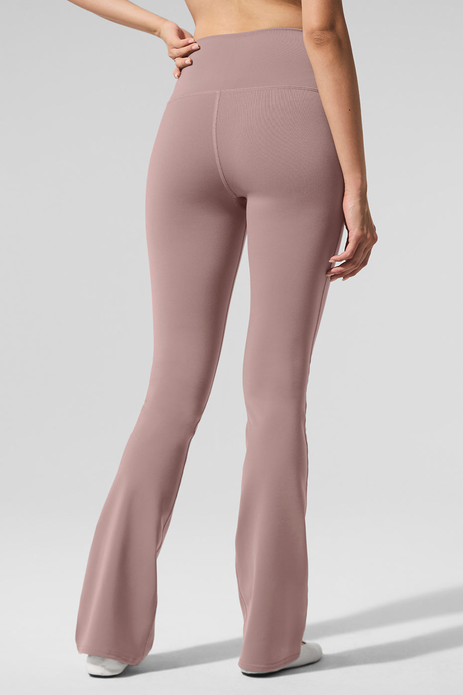 Airbrush High-Waist Bootcut Legging - Taupe image 2
