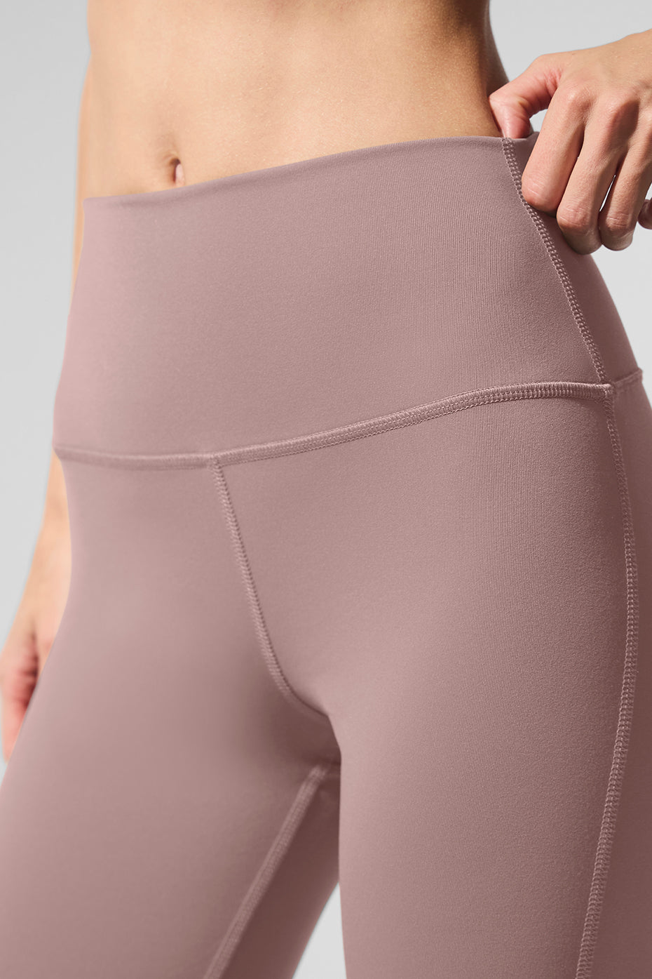 Airbrush High-Waist 7/8 Bootcut Legging - Taupe image 4