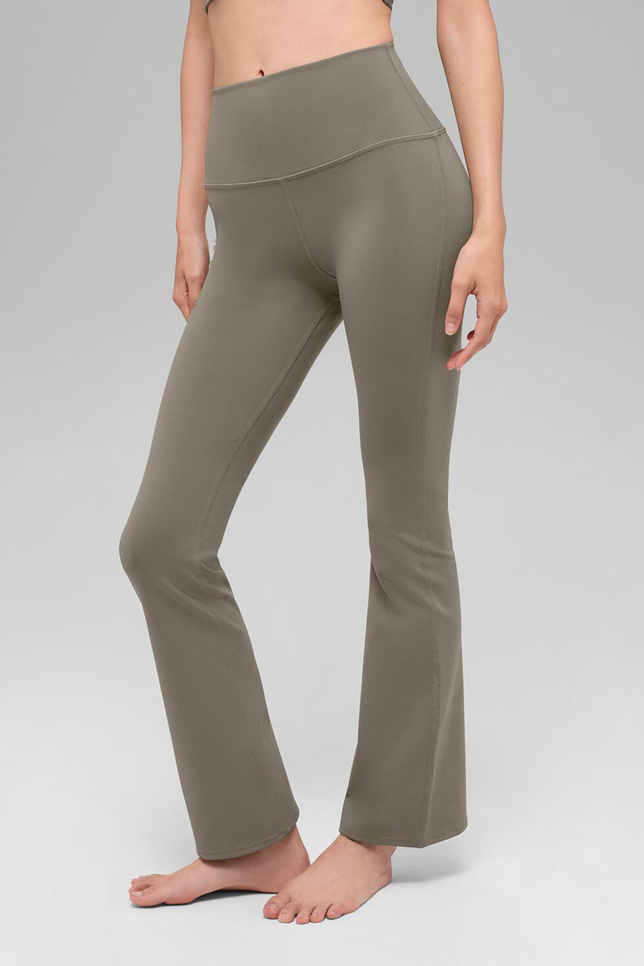 Airbrush High-Waist 7/8 Bootcut Legging - Light Cocoa image 2