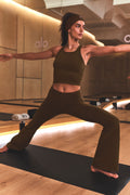 Airbrush Low-Rise Bootcut Legging - Espresso image 1