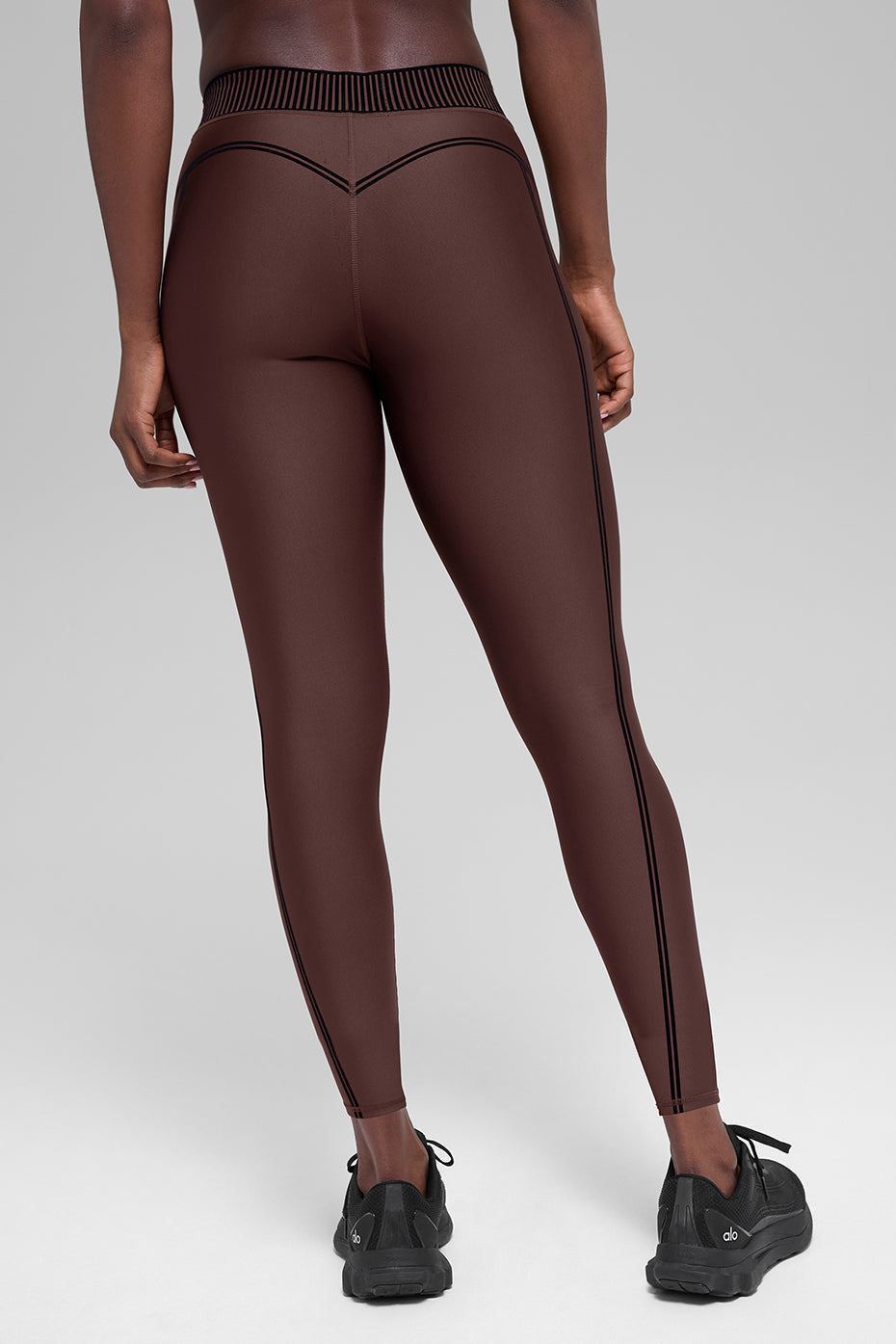 Airlift High-Waist 7/8 Line Up Legging - Brownstone image 2
