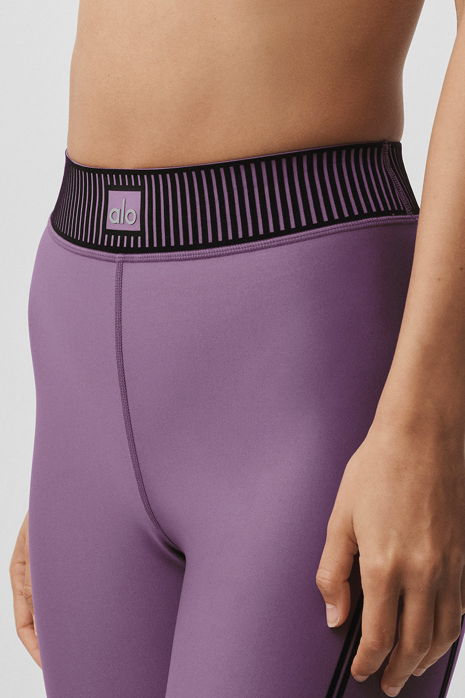Airlift High-Waist 7/8 Line Up Legging - Plum Kiss image 4