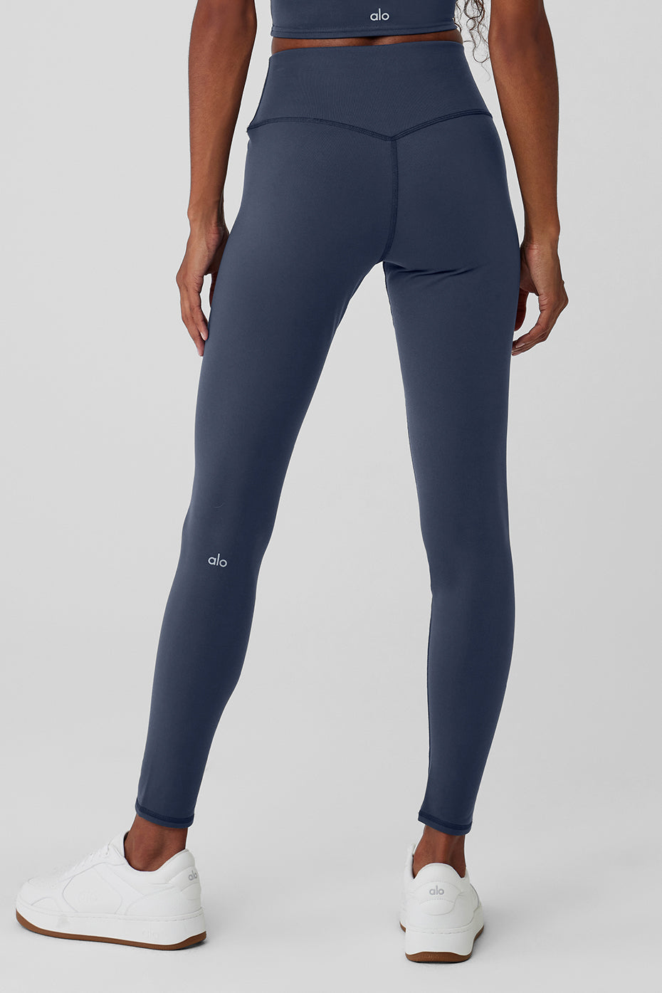 Airbrush Winter Warm High-Waist Nocturne Legging - Navy image 4