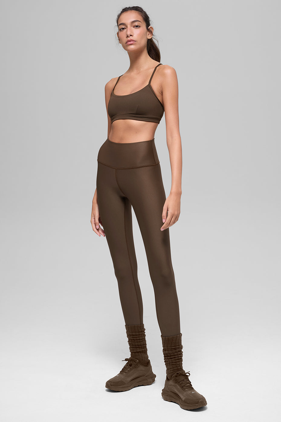 Airlift Winter Warm High-Waist Legging - Espresso image 5