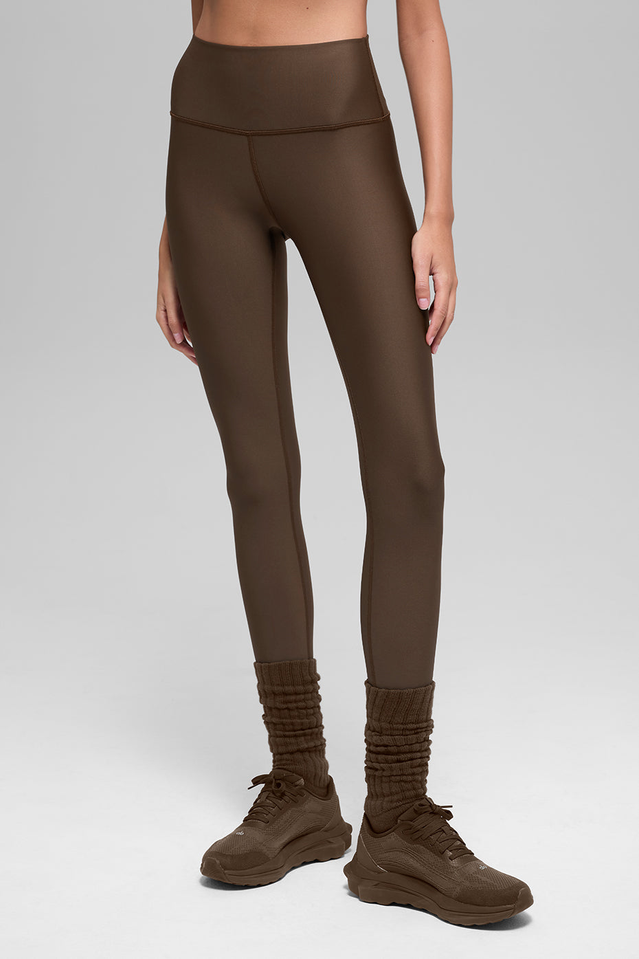 Airlift Winter Warm High-Waist Legging - Espresso image 1