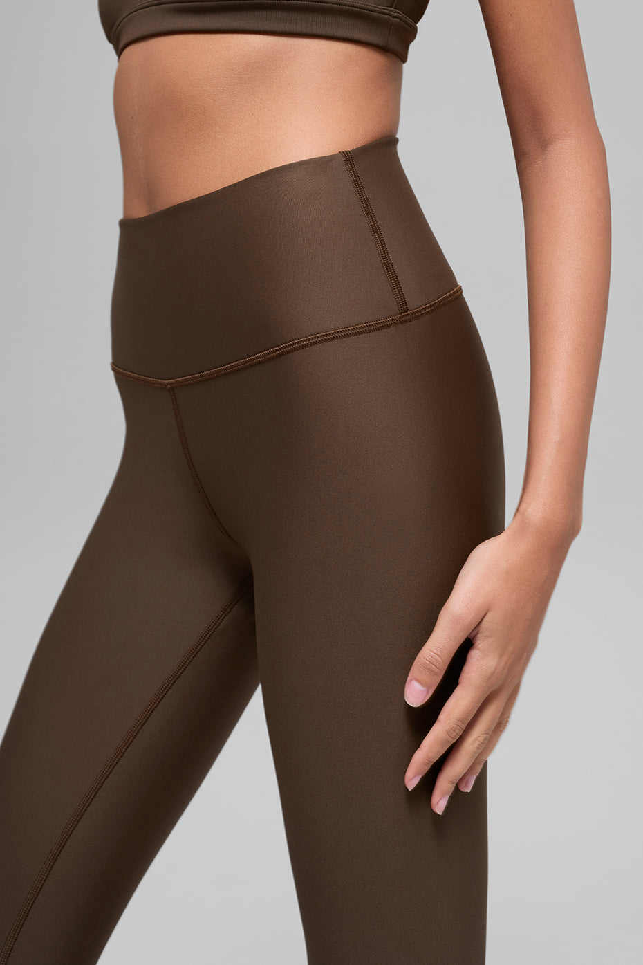Airlift Winter Warm High-Waist Legging - Espresso image 3