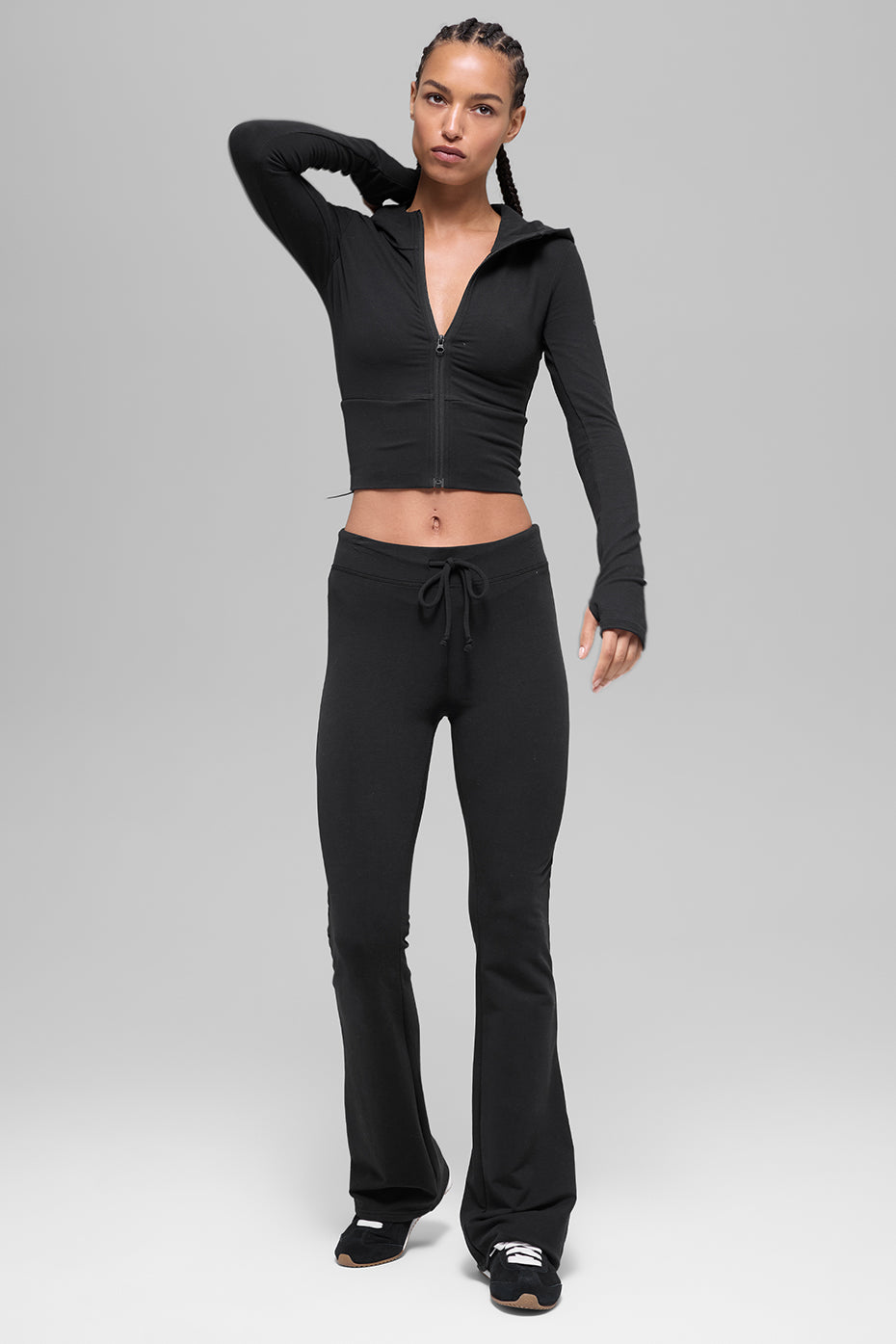 Sway Bootcut Sweatpant - Black image 5