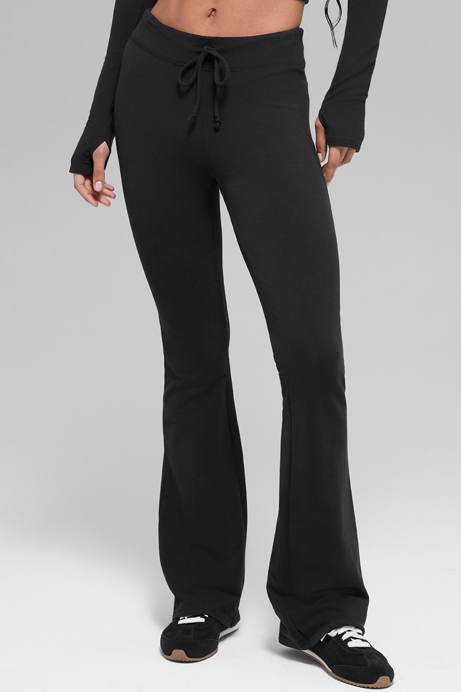 Sway Bootcut Sweatpant - Black image 3
