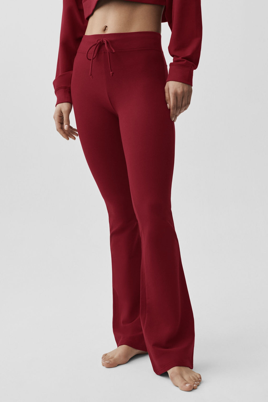 Sway Bootcut Sweatpant - Summer Romance Red image 3