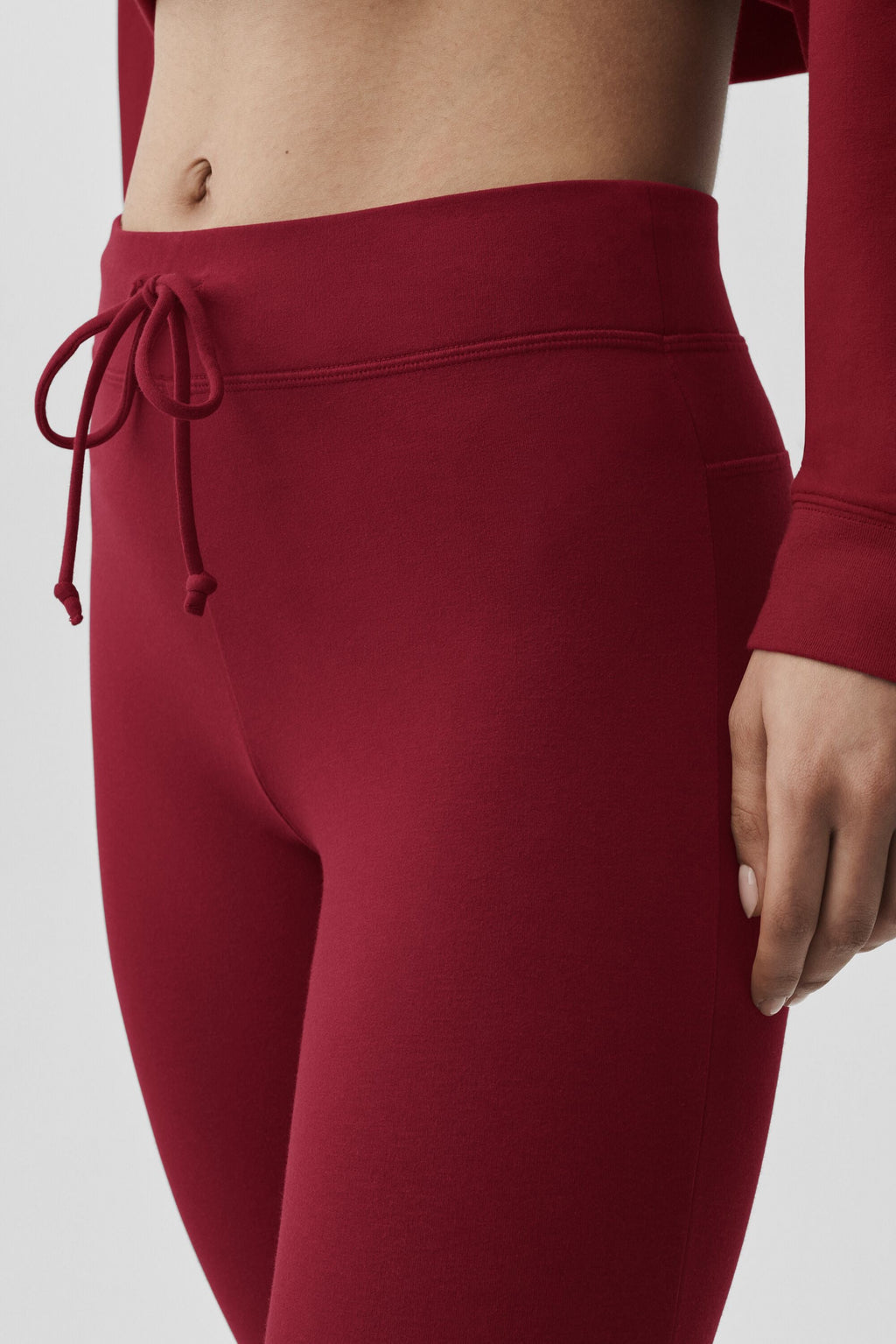 Sway Bootcut Sweatpant - Summer Romance Red image 4
