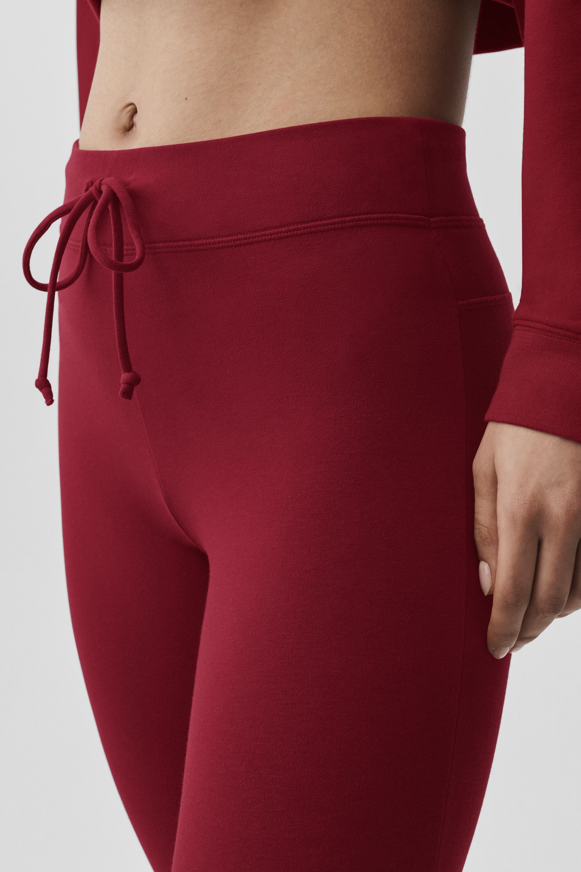 Sway Bootcut Sweatpant - Summer Romance Red image 4