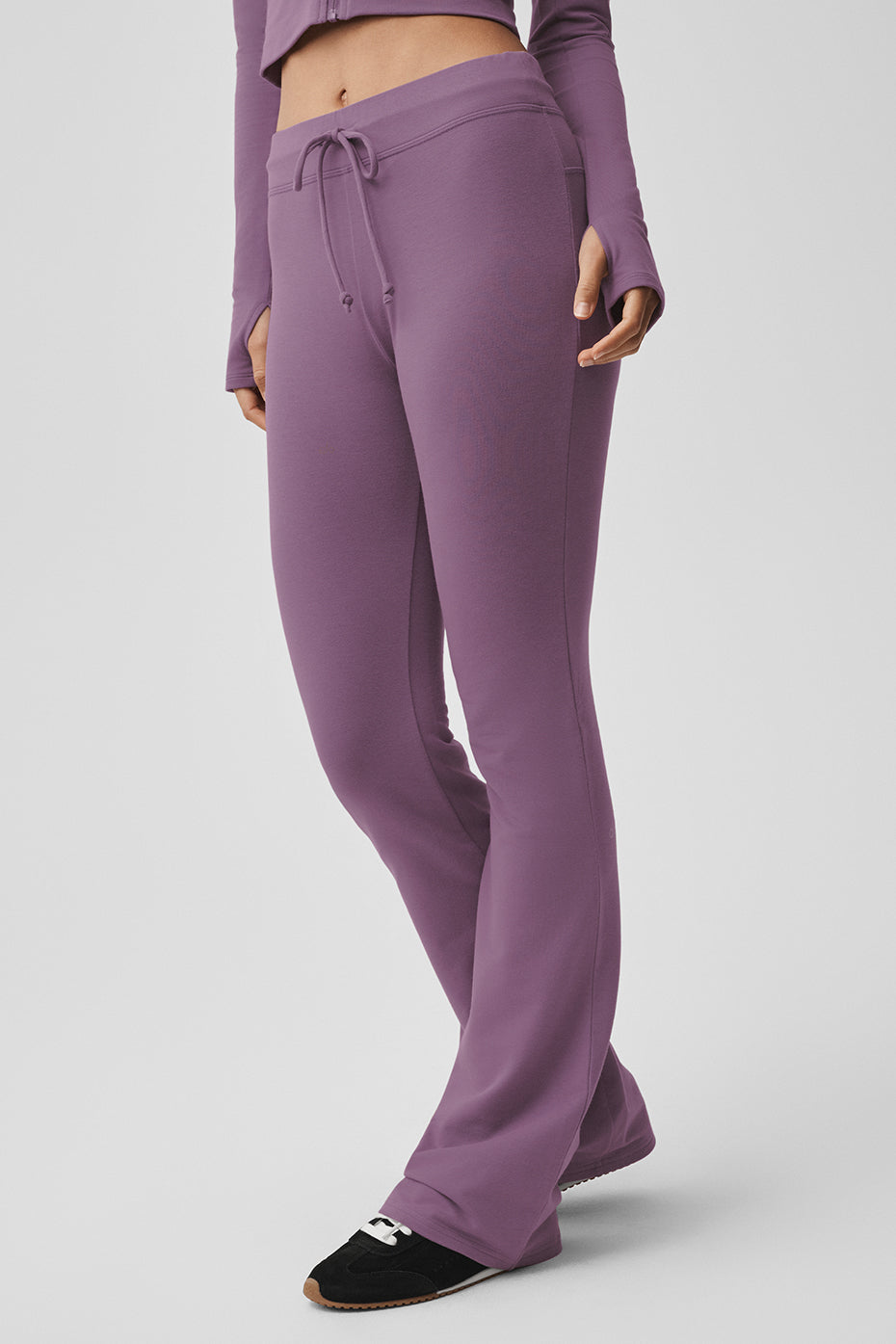 Sway Bootcut Sweatpant - Plum Kiss image 4