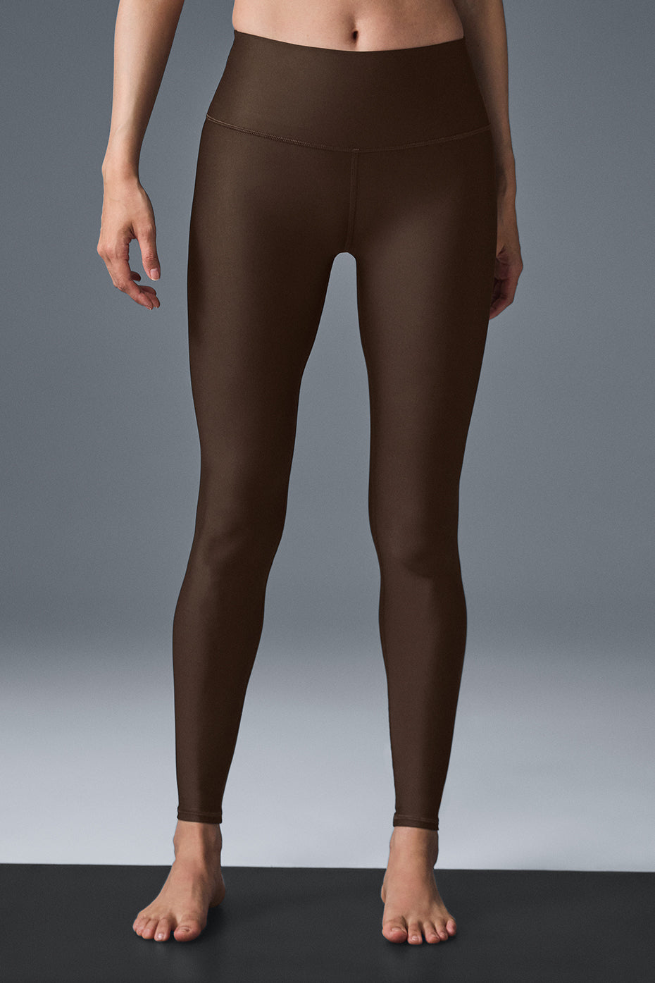 High-Waist Airlift Legging - Espresso image 2