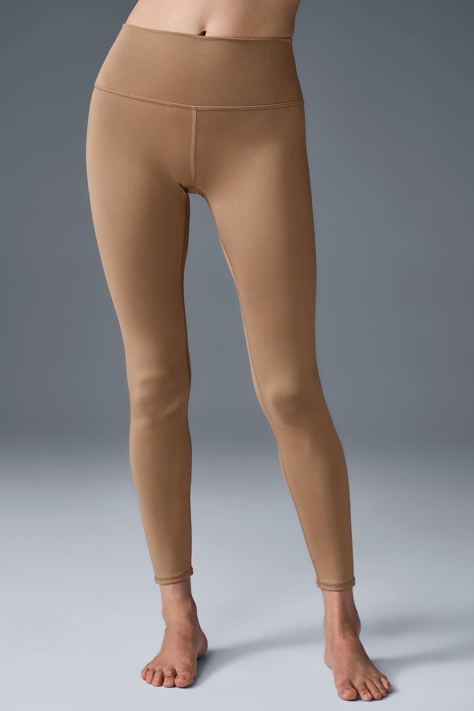 7/8 High-Waist Airlift Legging - Toasted Almond image 2