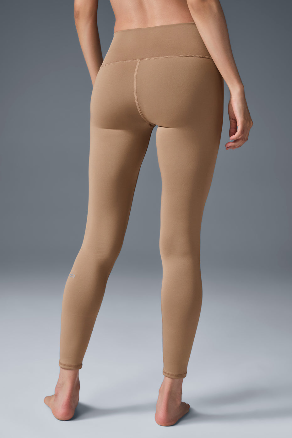 7/8 High-Waist Airlift Legging - Toasted Almond image 3