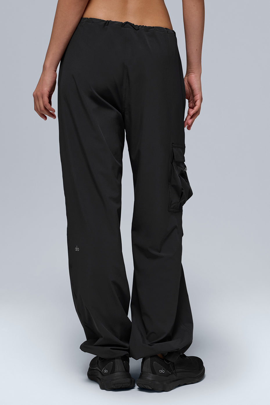 Low Rise Megastar Cargo Pant - Black image 2