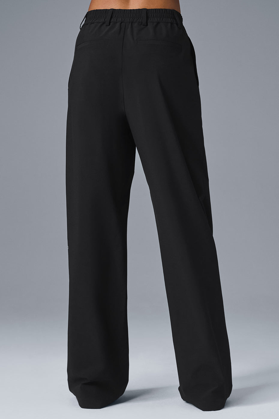 High-Waist Pursuit Trouser (Long) - Black image 3