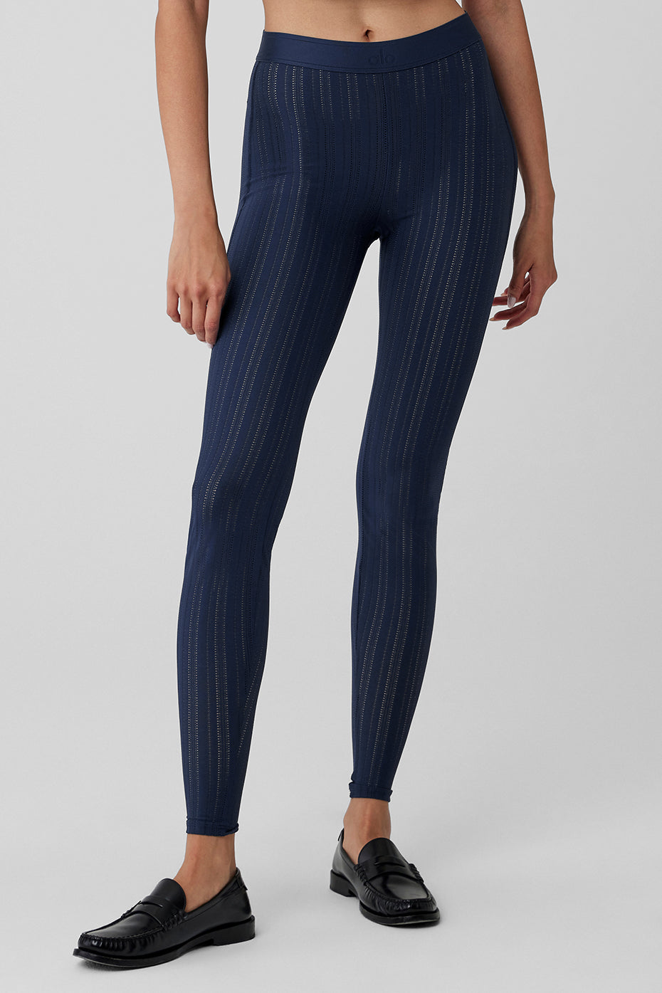 High-Waist Euphoria Legging - Navy image 1