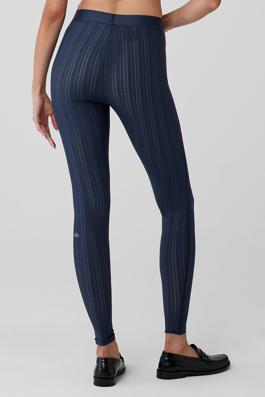 High-Waist Euphoria Legging - Navy image 2