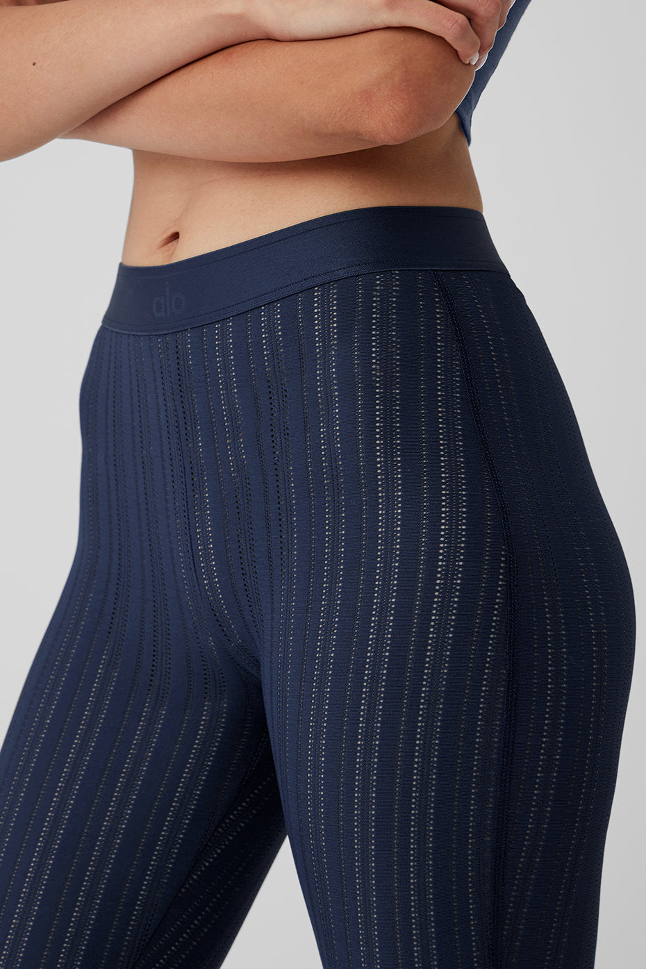 High-Waist Euphoria Legging - Navy image 4