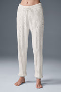 Cable Knit Winter Bliss Pant - Ivory image 1
