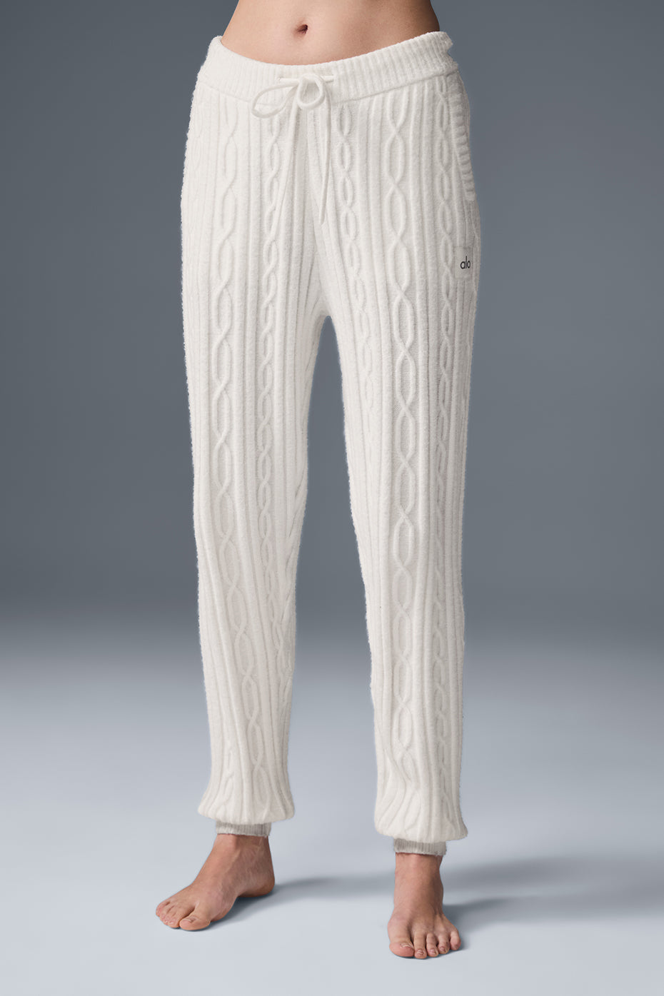 Cable Knit Winter Bliss Pant - Ivory image 1
