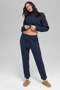 Cable Knit Winter Bliss Pant - Navy image 1