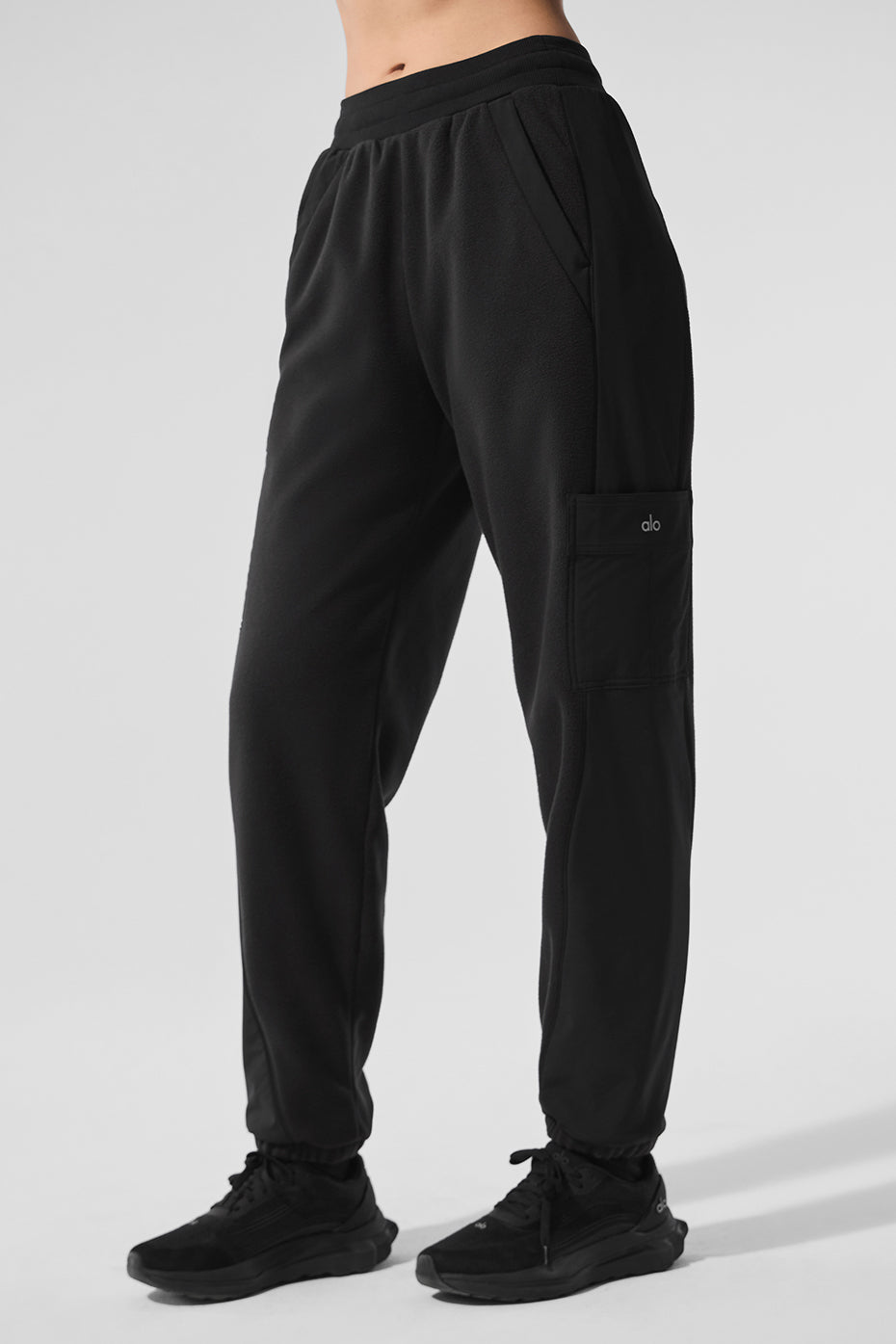 Polar Fleece Wintry Mix Pant - Black image 3