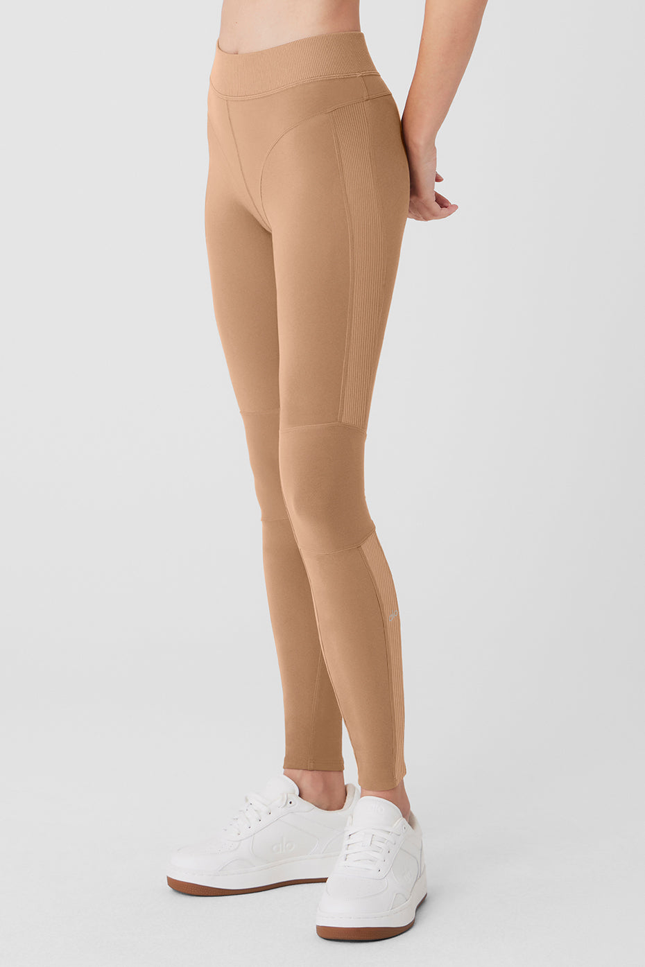 Alosoft High-Waist Head Start Legging - Toasted Almond image 3