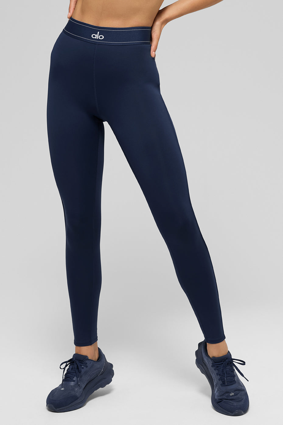 Airlift High-Waist Suit Up Legging - Navy/Navy image 1