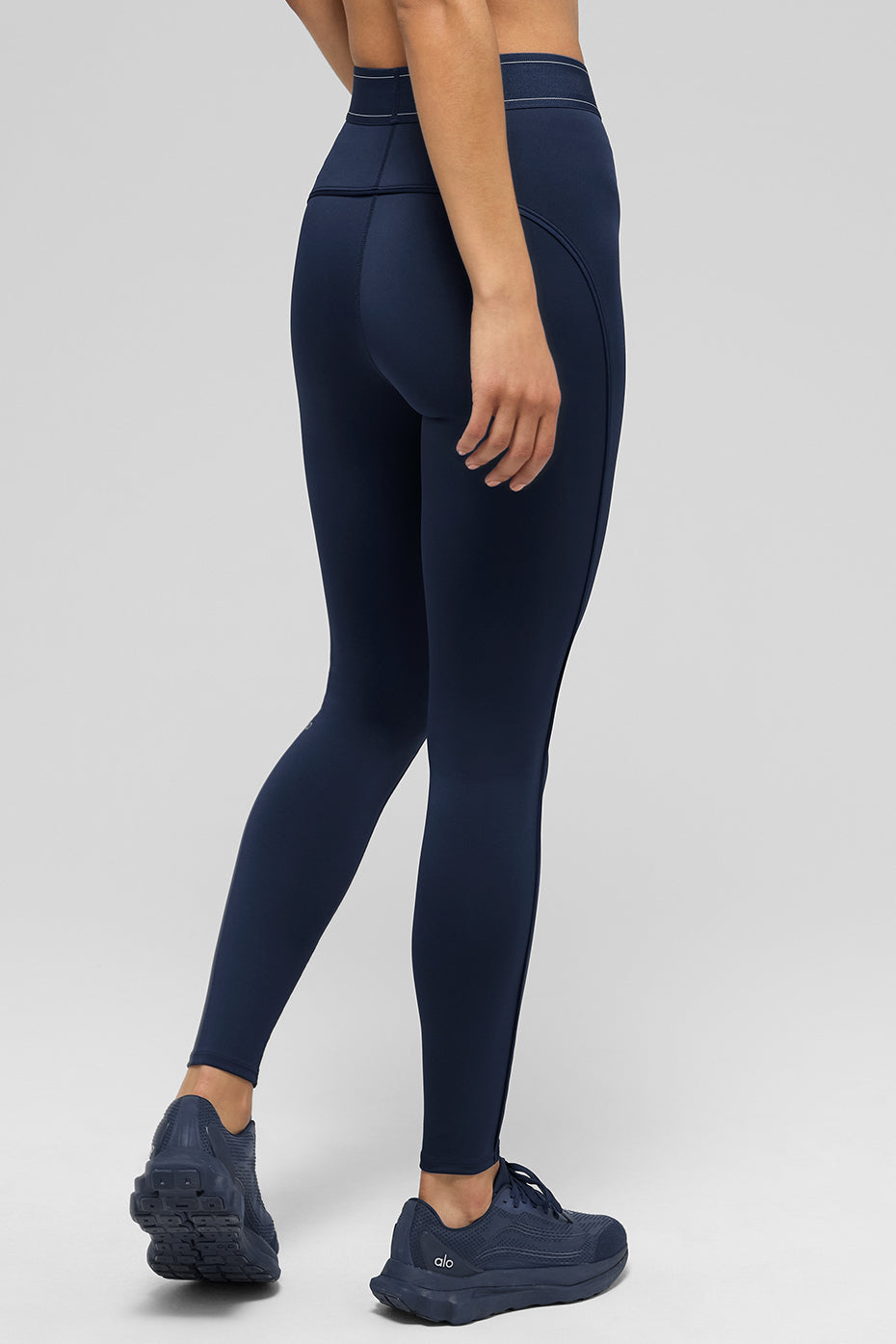 Airlift High-Waist Suit Up Legging - Navy/Navy image 2
