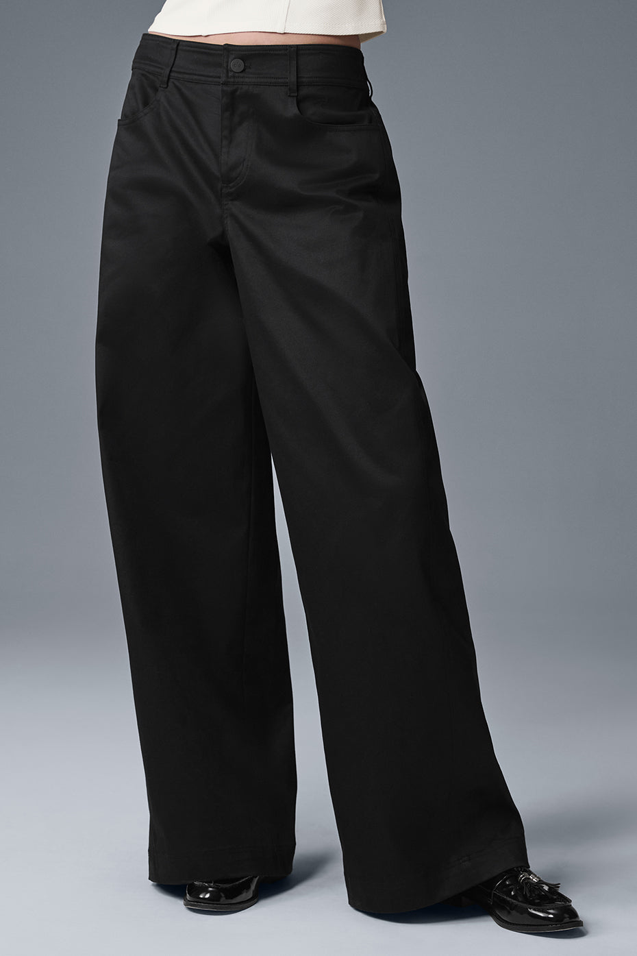 Wanderlust Wide Leg Trouser - Black image 1