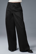 Wanderlust Wide Leg Trouser - Black image 1