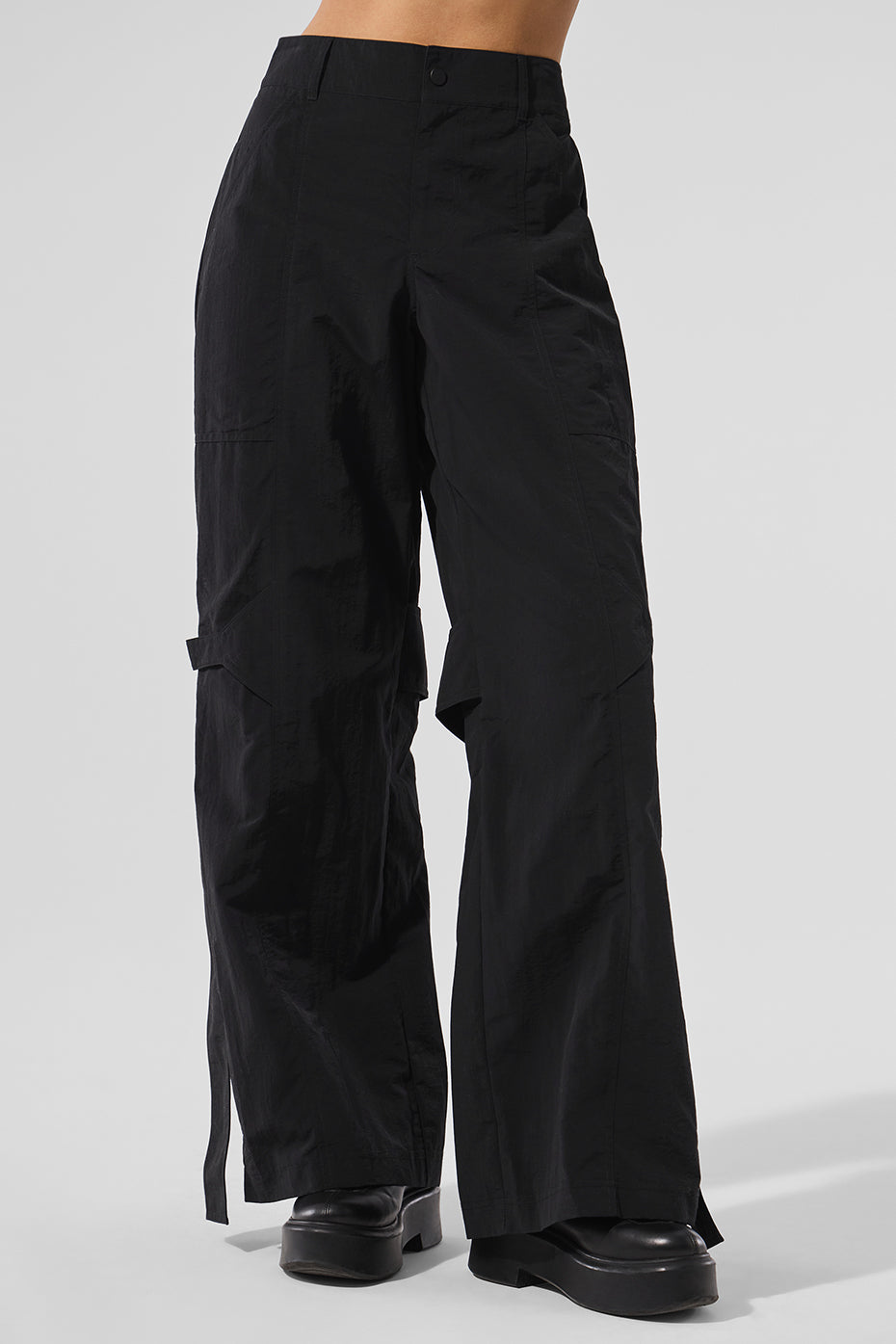 High-Waist Voyager Trouser - Black image 1
