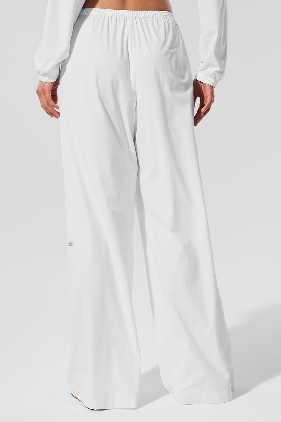 Breezy Wide Leg Pant (Long) - White image 3