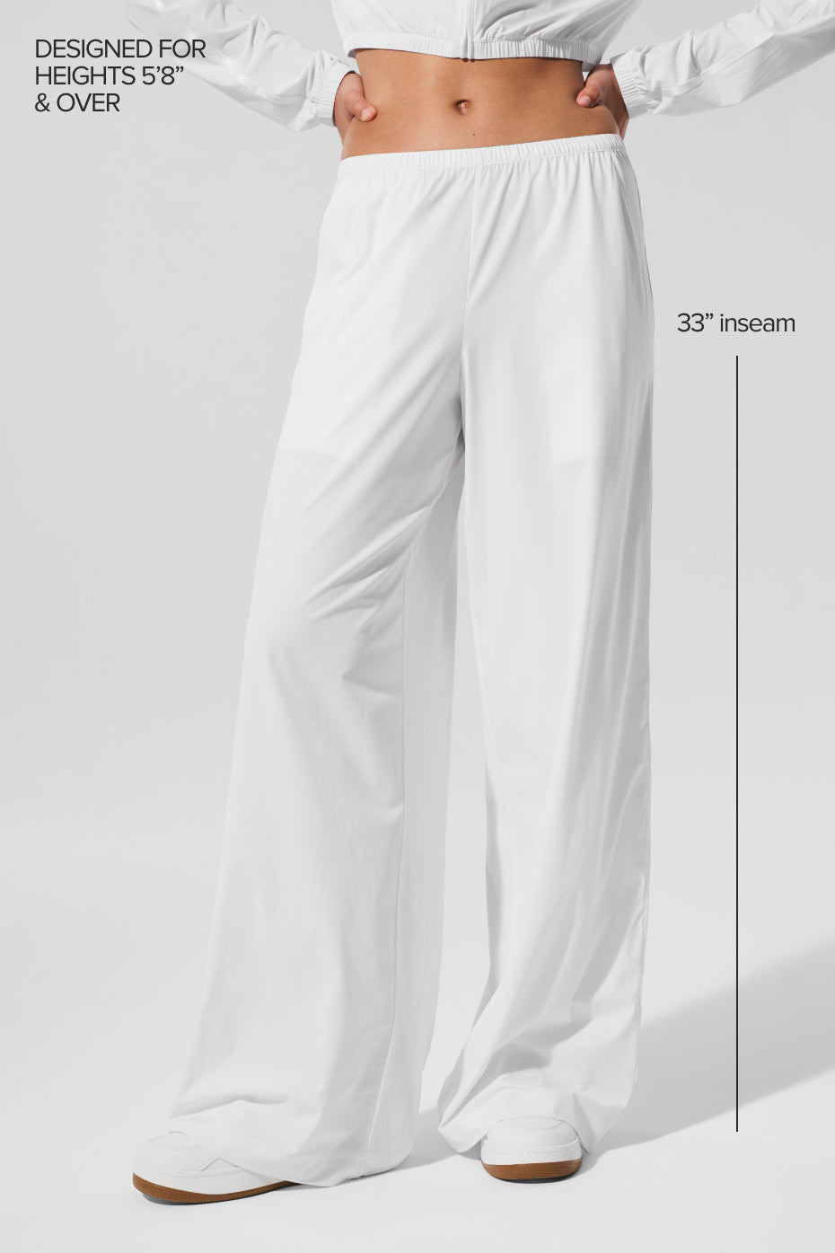 Breezy Wide Leg Pant (Long) - White image 2