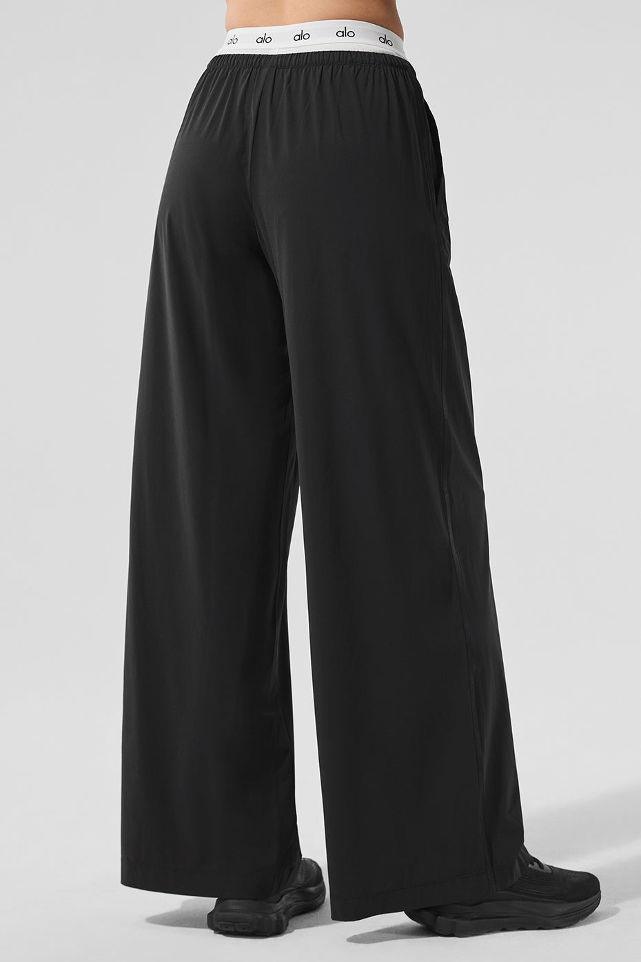 Breezy Wide Leg Pant (Long) - Black image 3