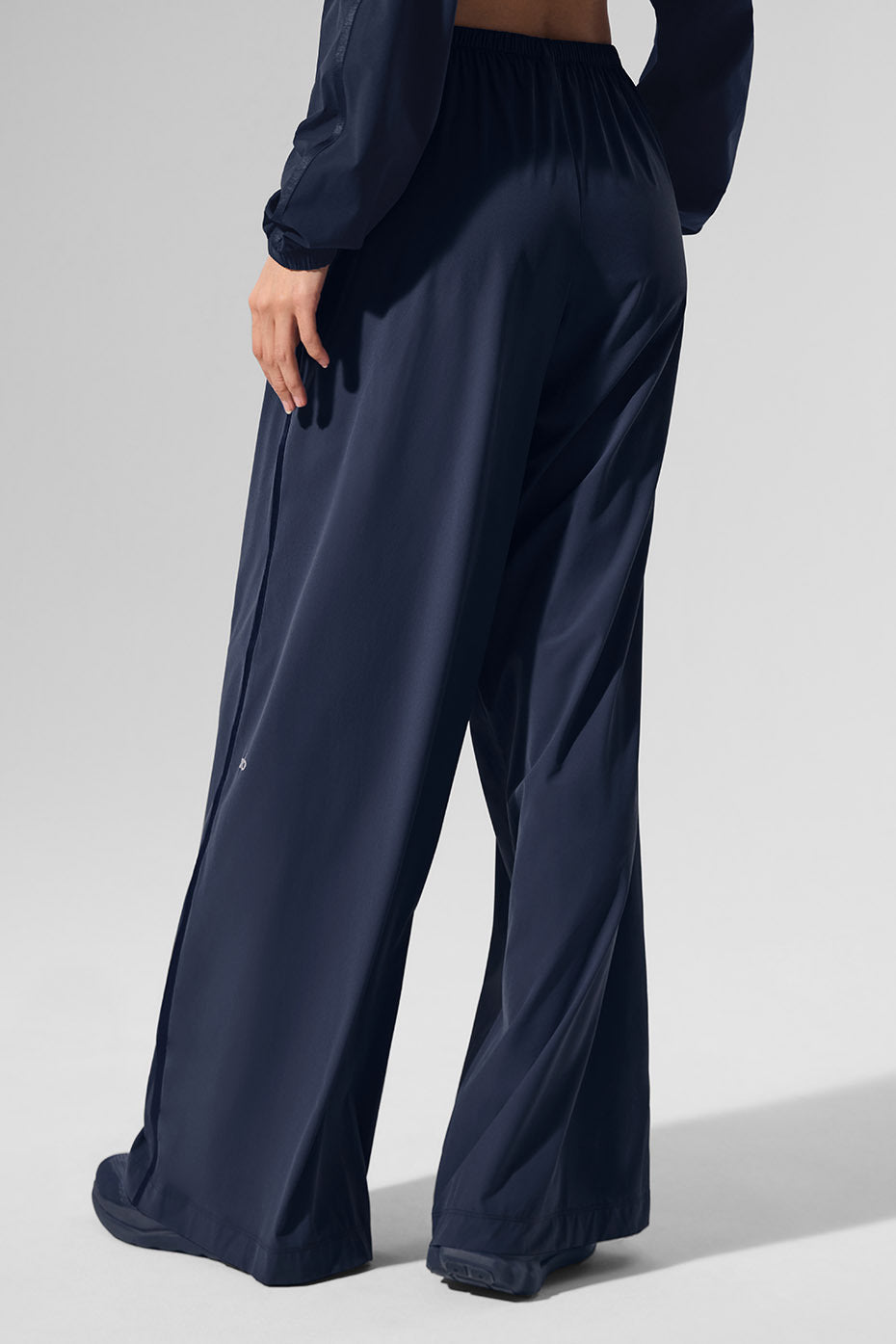 Breezy Wide Leg Pant (Long) - Navy image 3