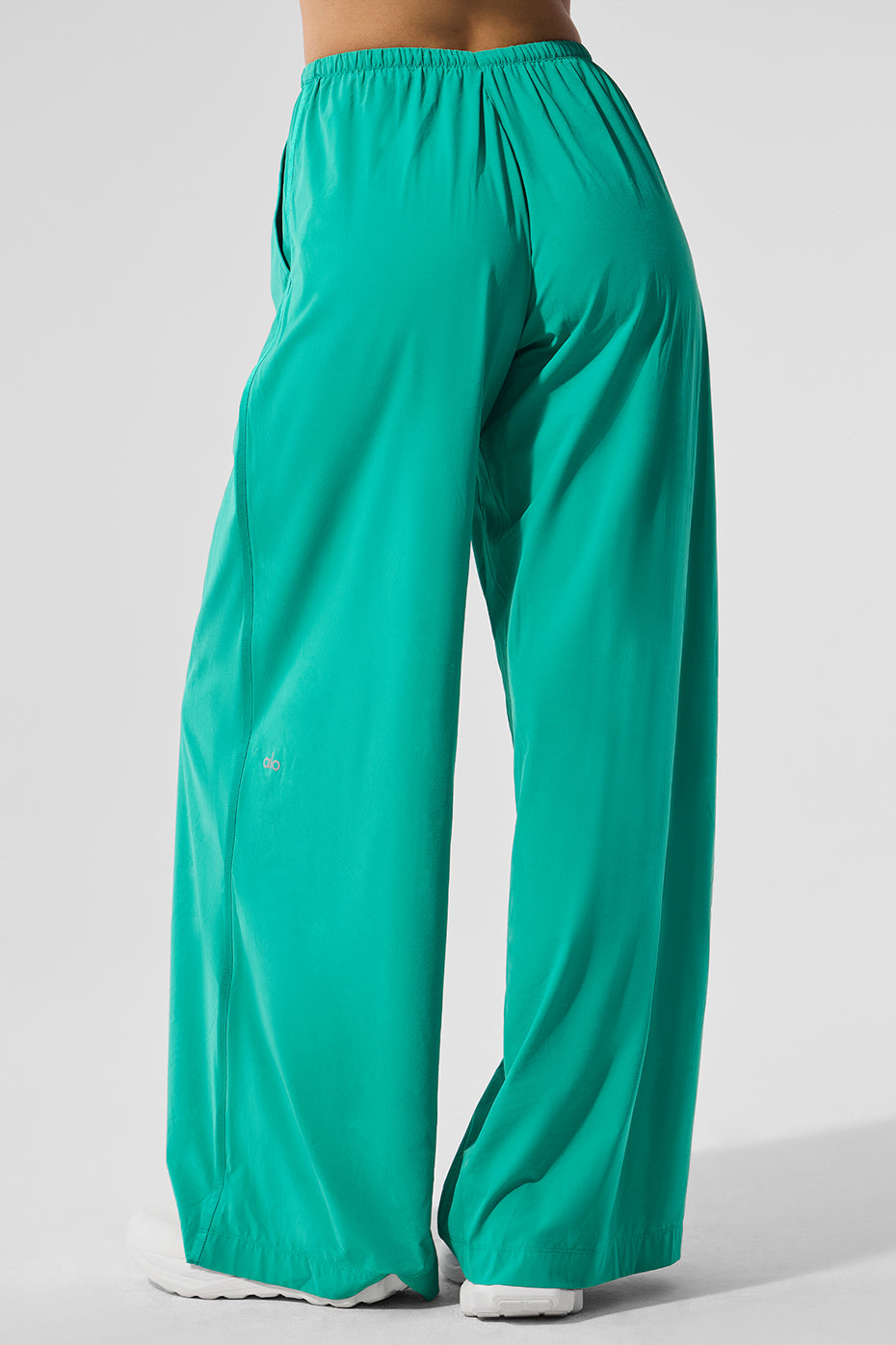 Breezy Wide Leg Pant (Long) - Spruce Green image 3