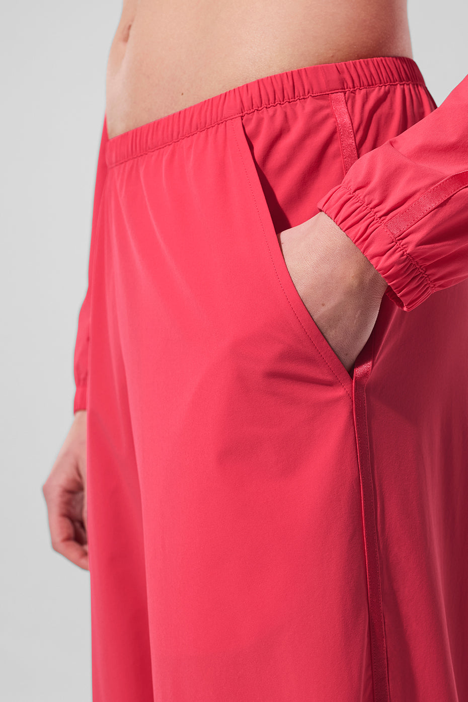 Breezy Wide Leg Pant (Long) - Candy Red image 4