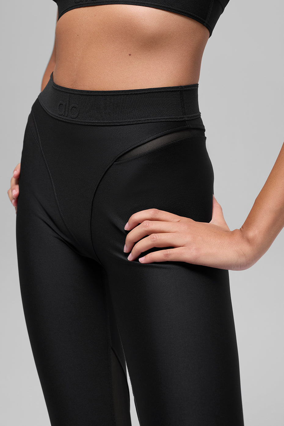 Airlift High-Waist 7/8 Rebel Legging - Black image 1