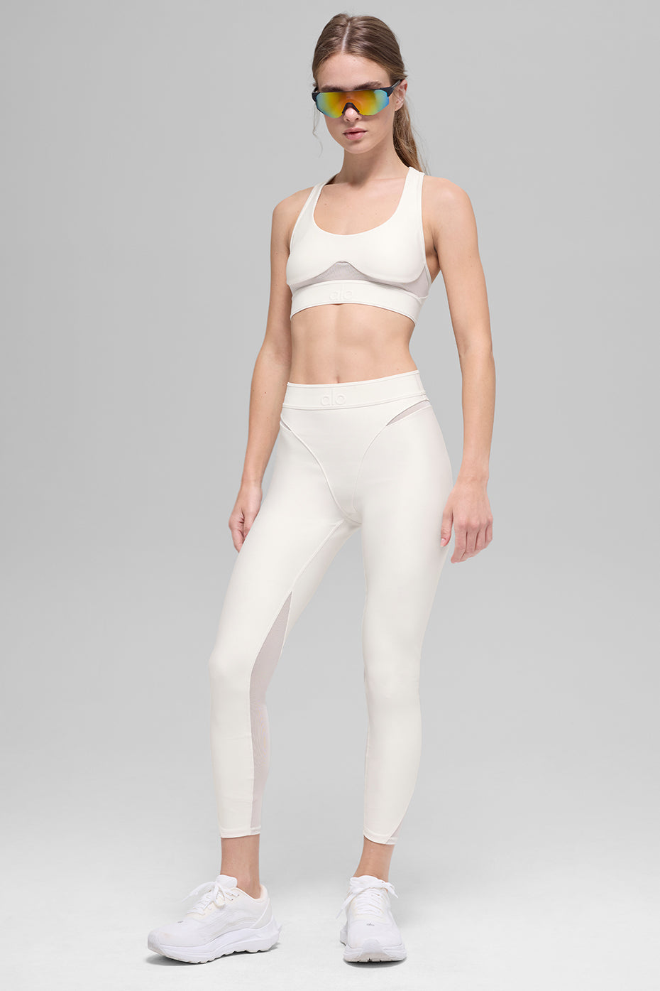 Airlift High-Waist 7/8 Rebel Legging - Ivory image 5