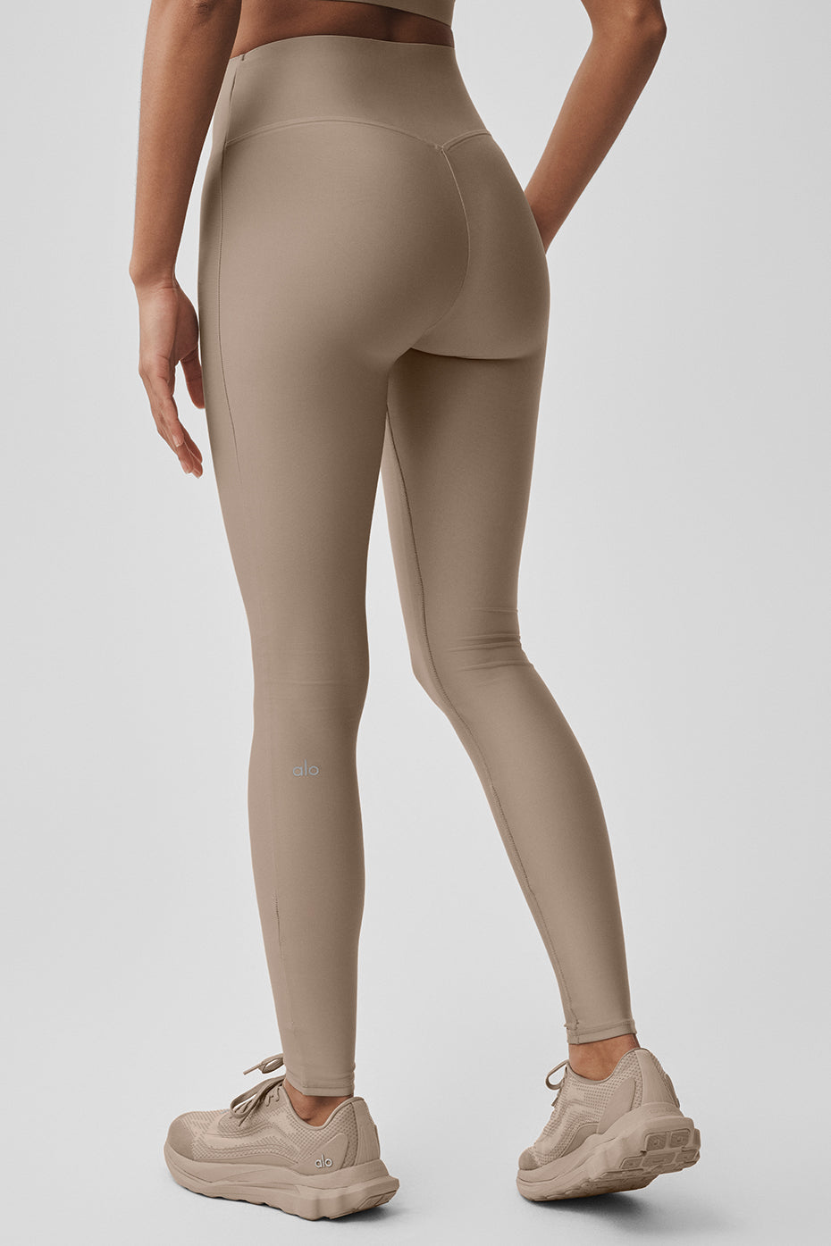 Airlift High-Waist Sleek Legging - Gravel image 3