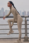 Airlift High-Waist Sleek Legging - Gravel image 1